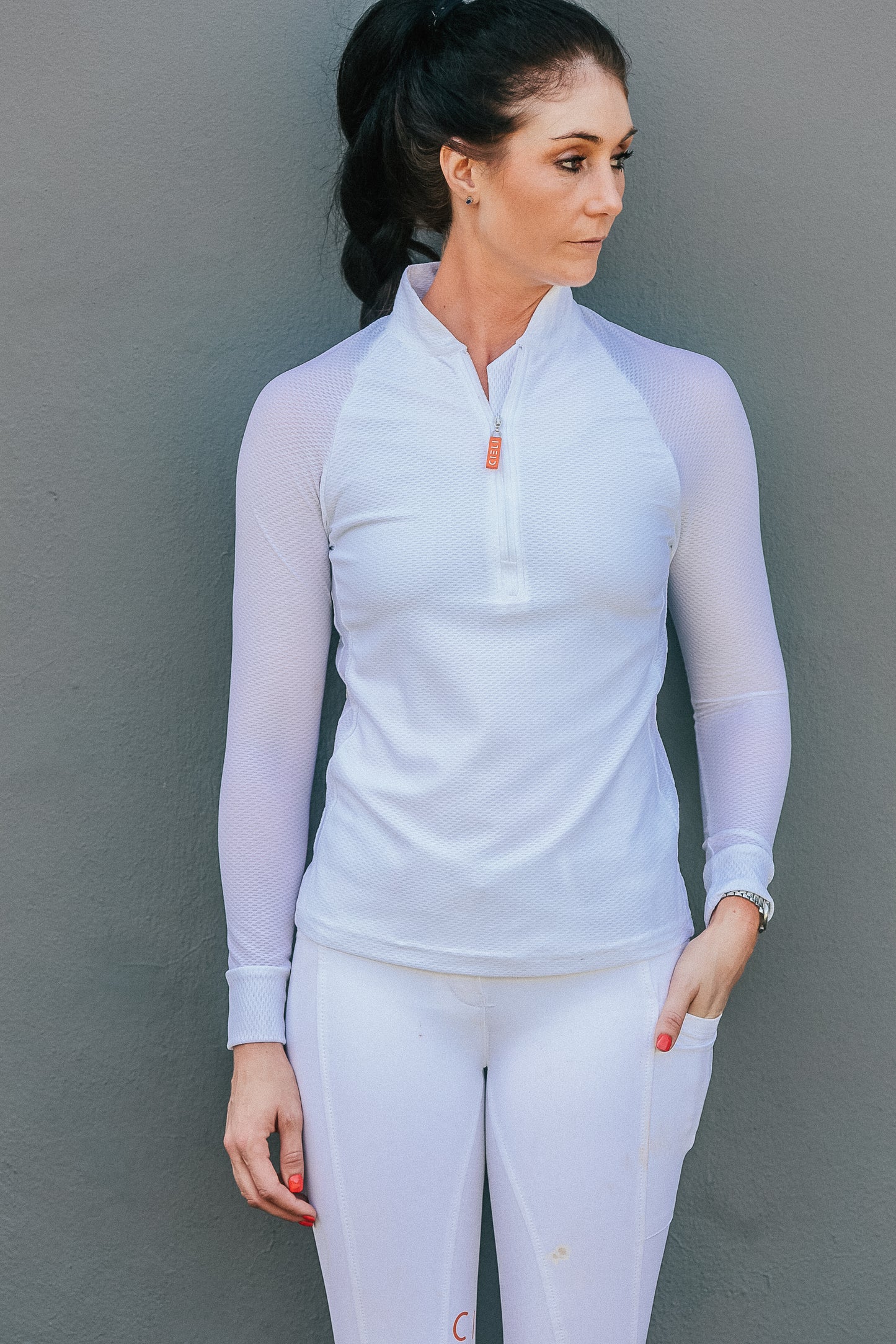 Limelight Mesh Long Sleeve Show Shirt