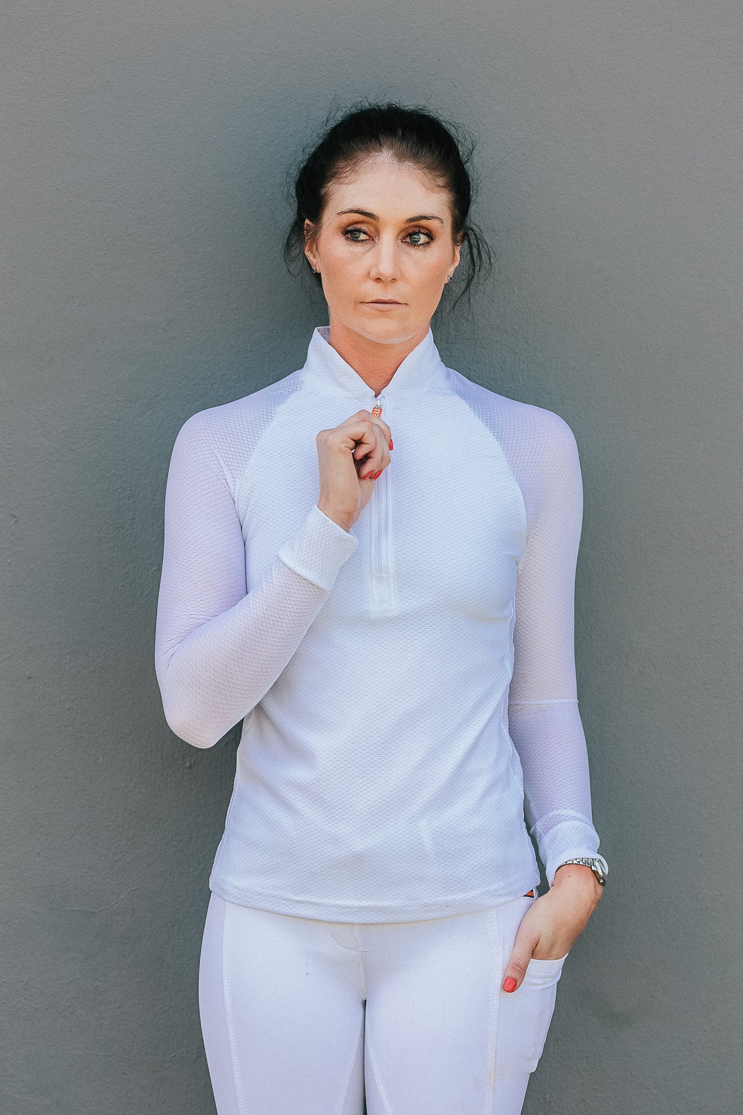 Limelight Mesh Long Sleeve Show Shirt