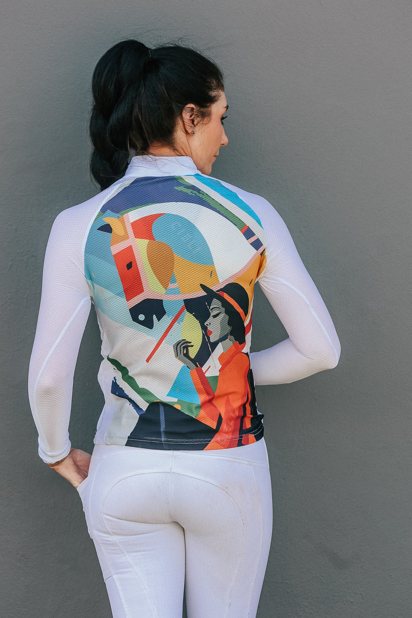 Limelight Mesh Long Sleeve Show Shirt
