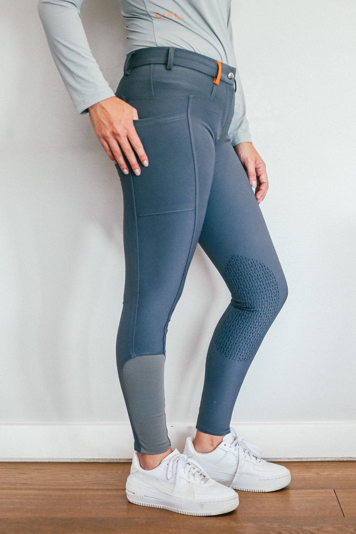grey everyday ladies riding breeches