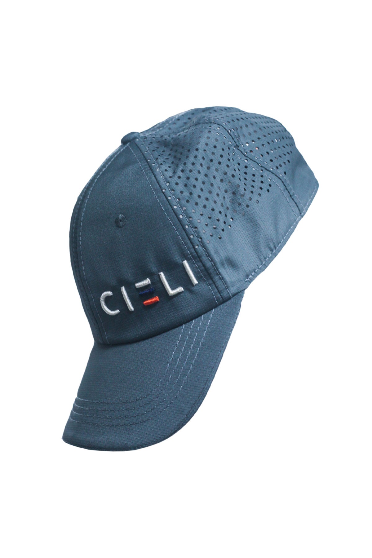 cieli equestrian peak cap grey with embroidery