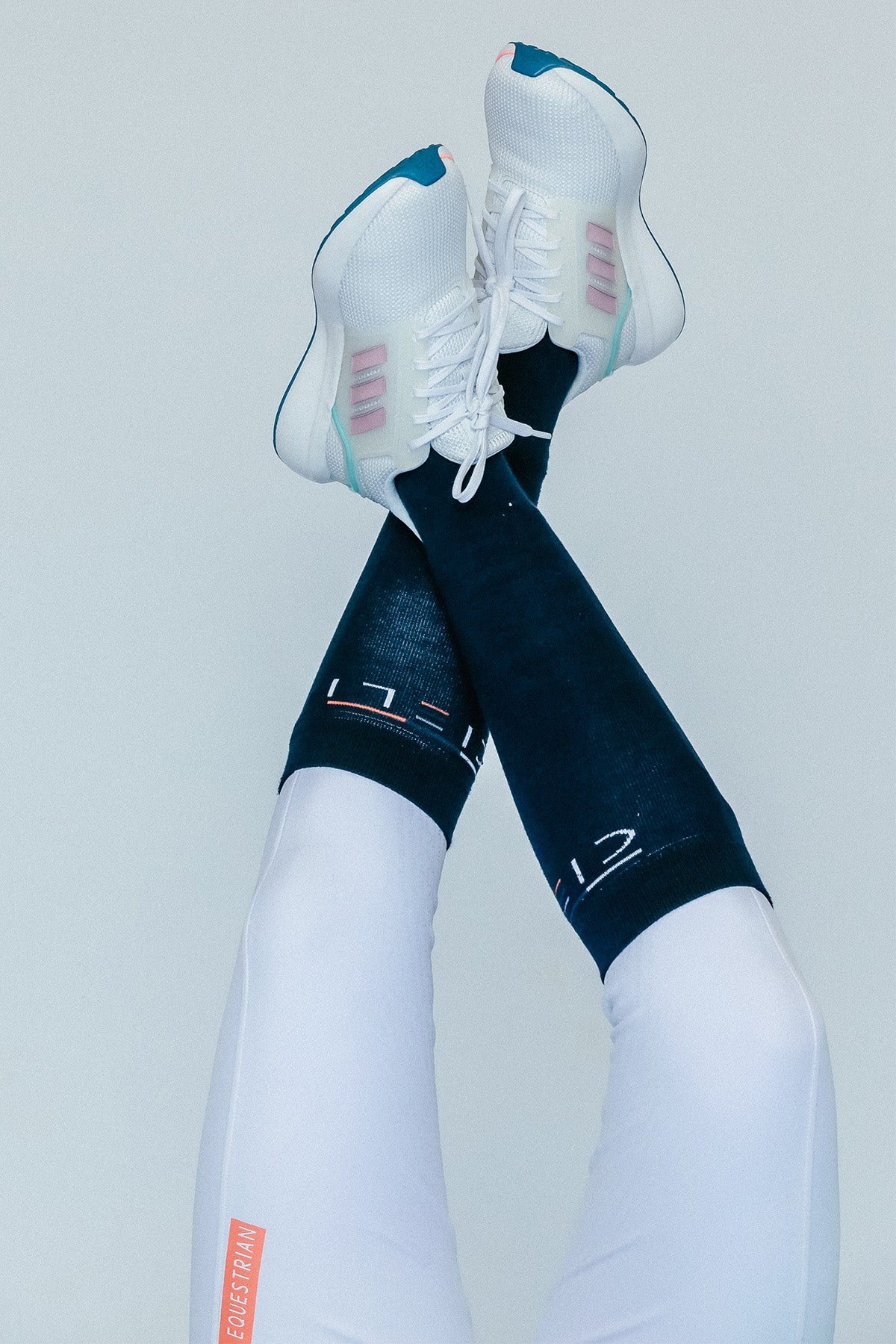 equestrian knee high stocking riding socks in black