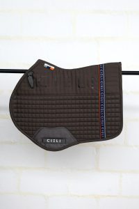 showjumping saddle pad numnah grey